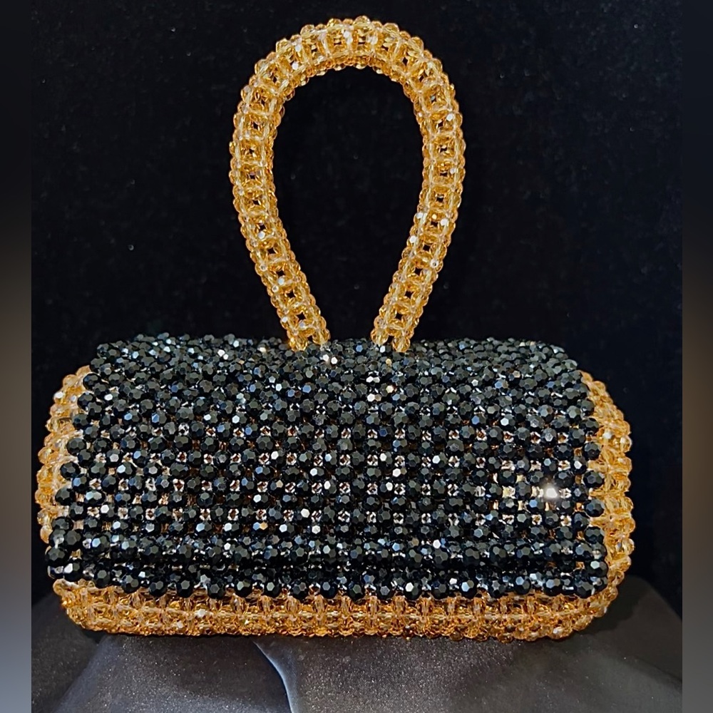 The Beads Fairy Round Crystal Bead Bag